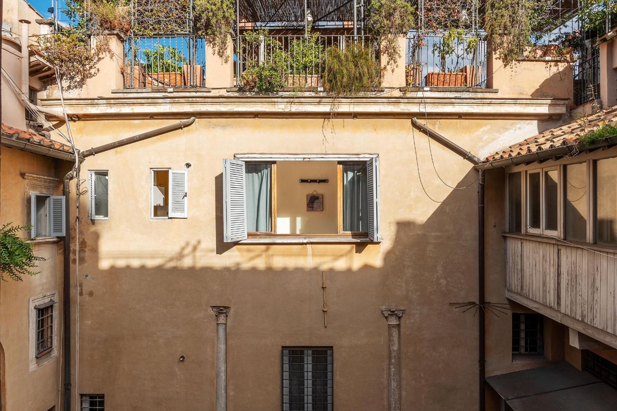 Piazza Navona Penthouse Lägenhet Rom Exteriör bild