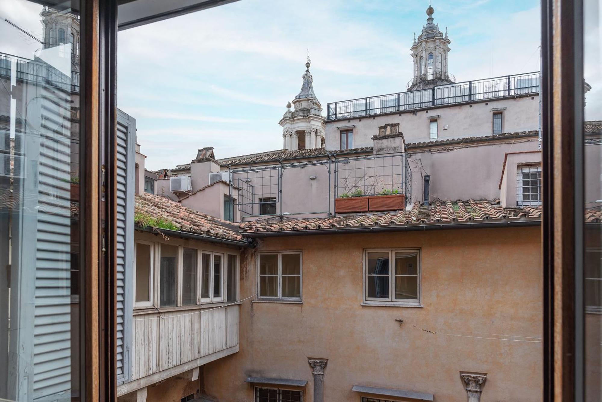 Piazza Navona Penthouse Lägenhet Rom Exteriör bild