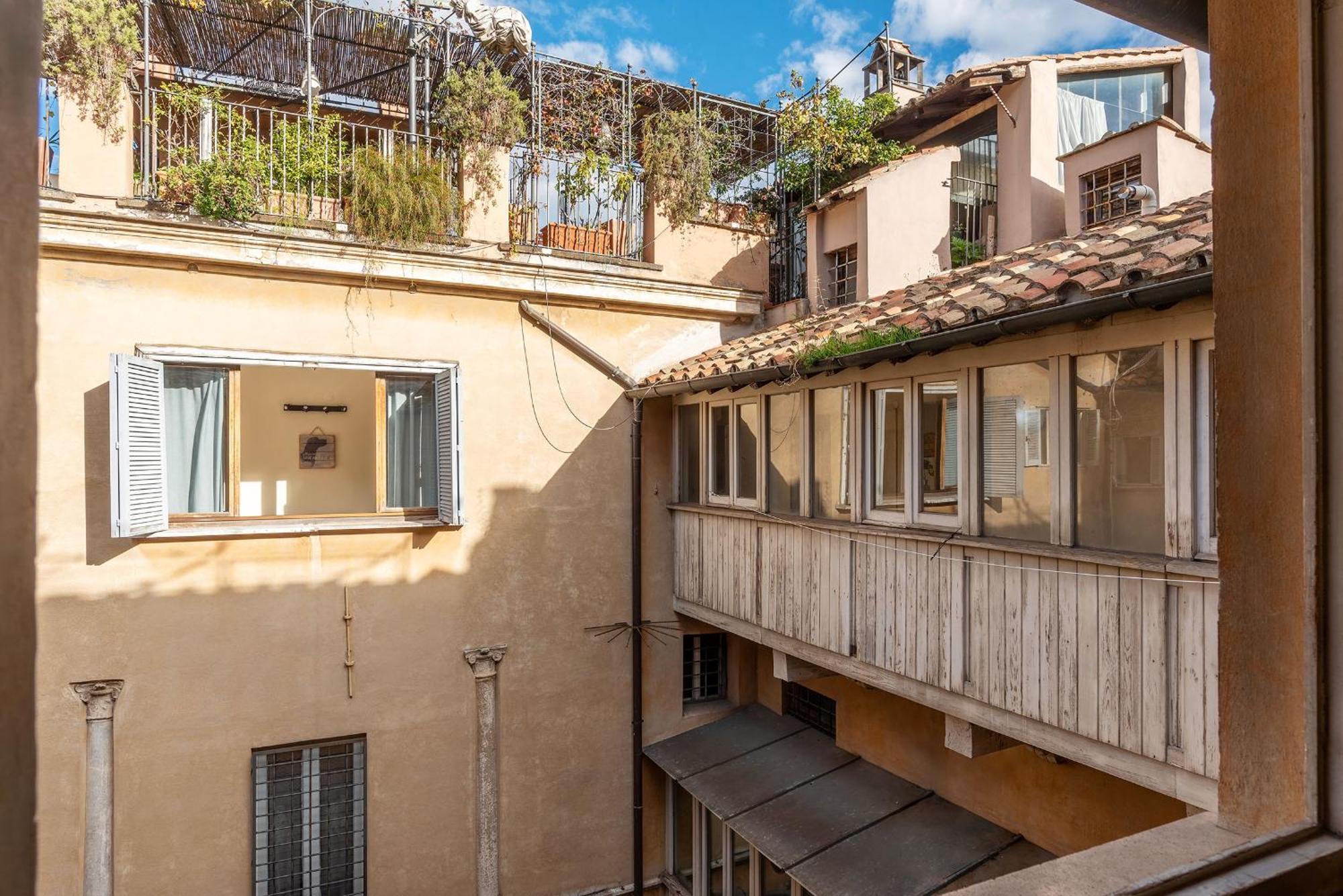 Piazza Navona Penthouse Lägenhet Rom Exteriör bild